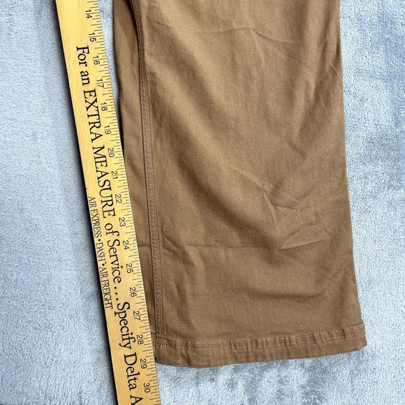Duluth Trading Co. Flex Fire Hose Men's Brown Work Pants 40 x 29 - Picture 6 of 7